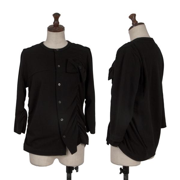 tricot COMME des GARCONS Ribbon 3/4 Cardigan Black Size S