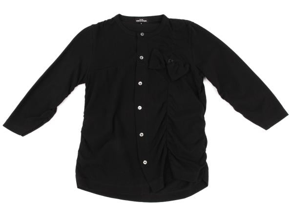tricot COMME des GARCONS Ribbon 3/4 Cardigan Black Size S