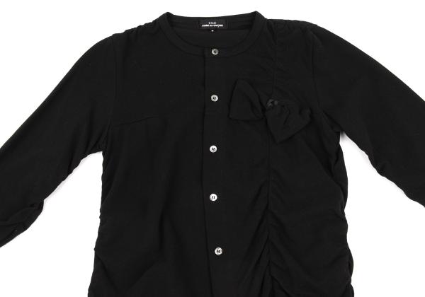 tricot COMME des GARCONS Ribbon 3/4 Cardigan Black Size S