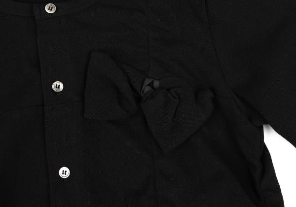 tricot COMME des GARCONS Ribbon 3/4 Cardigan Black Size S