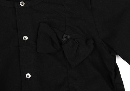 tricot COMME des GARCONS Ribbon 3/4 Cardigan Black Size S
