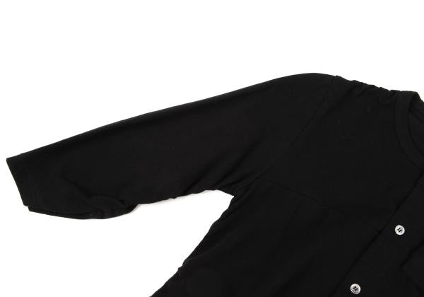 tricot COMME des GARCONS Ribbon 3/4 Cardigan Black Size S