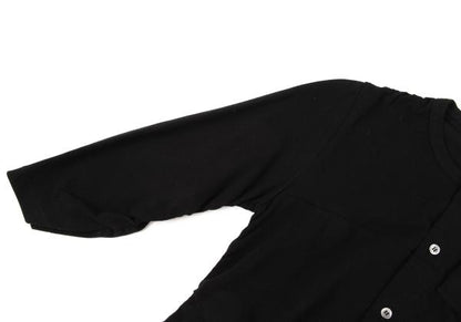 tricot COMME des GARCONS Ribbon 3/4 Cardigan Black Size S