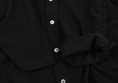 tricot COMME des GARCONS Ribbon 3/4 Cardigan Black Size S