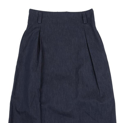 Y's Back Slit A-Line Skirt Indigo Size S
