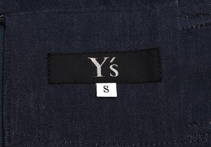 Y's Back Slit A-Line Skirt Indigo Size S