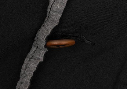 COMME des GARCONS Poly Round Collar Coat Black Size S