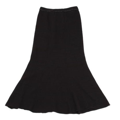 JUNYA WATANABE Garment Dyed Wool Nylon Skirt Navy Size M