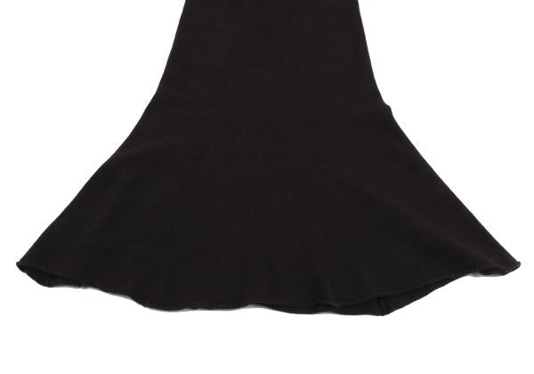 JUNYA WATANABE Garment Dyed Wool Nylon Skirt Navy Size M