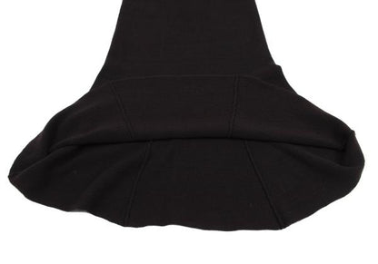 JUNYA WATANABE Garment Dyed Wool Nylon Skirt Navy Size M
