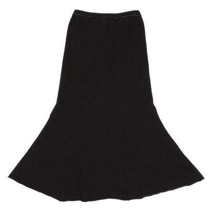 JUNYA WATANABE Garment Dyed Wool Nylon Skirt Navy Size M