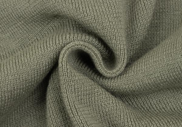 COMME des GARCONS Wool No-Collar Knit Moss Green Size M