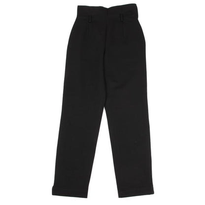 COMME des GARCONS Tricot Wool Hem Slit Pants Black Size M