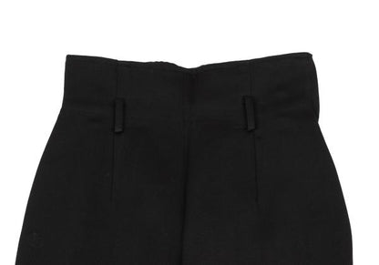 COMME des GARCONS Tricot Wool Hem Slit Pants Black Size M