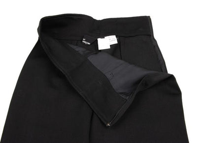 COMME des GARCONS Tricot Wool Hem Slit Pants Black Size M
