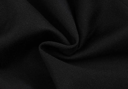 COMME des GARCONS Tricot Wool Hem Slit Pants Black Size M