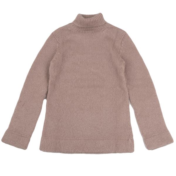 COMME des GARCONS HOMME PLUS Wool Blend Pink Beige Sweater Size M