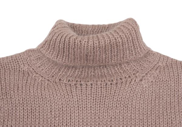 COMME des GARCONS HOMME PLUS Wool Blend Pink Beige Sweater Size M