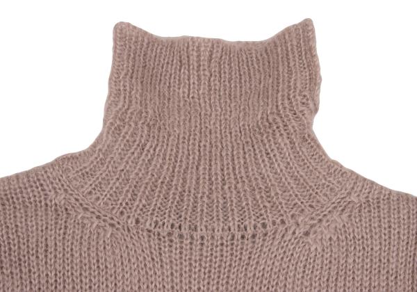 COMME des GARCONS HOMME PLUS Wool Blend Pink Beige Sweater Size M