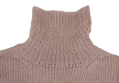 COMME des GARCONS HOMME PLUS Wool Blend Pink Beige Sweater Size M