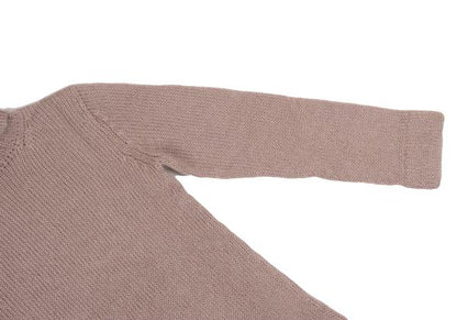 COMME des GARCONS HOMME PLUS Wool Blend Pink Beige Sweater Size M
