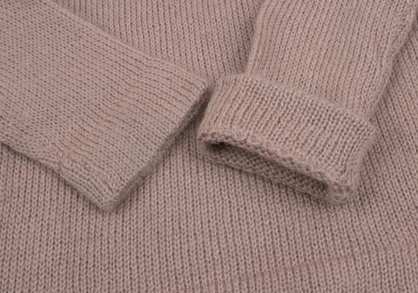 COMME des GARCONS HOMME PLUS Wool Blend Pink Beige Sweater Size M
