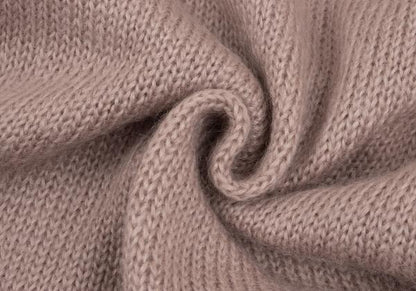 COMME des GARCONS HOMME PLUS Wool Blend Pink Beige Sweater Size M