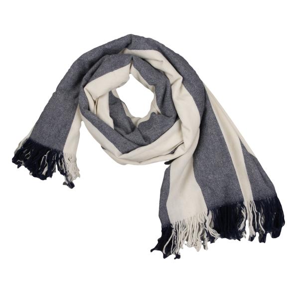 COMME des GARCONS Robe Stripe Blue White Stole