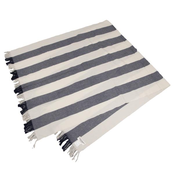COMME des GARCONS Robe Stripe Blue White Stole