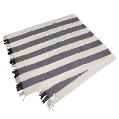 COMME des GARCONS Robe Stripe Blue White Stole