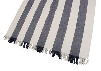 COMME des GARCONS Robe Stripe Blue White Stole