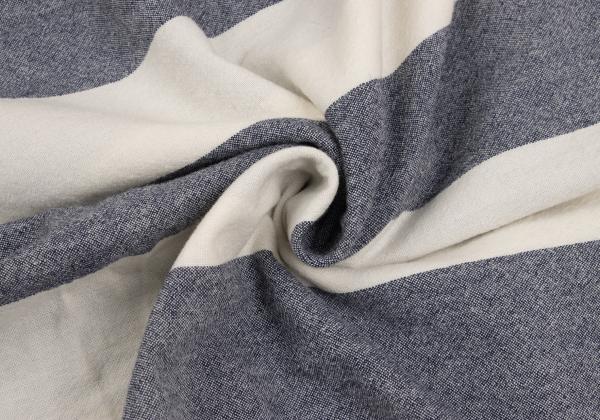 COMME des GARCONS Robe Stripe Blue White Stole