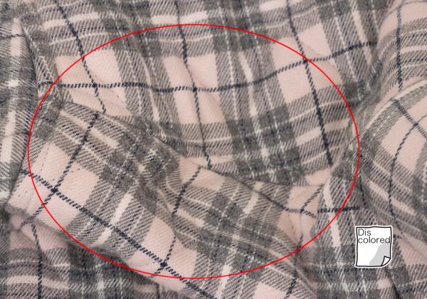 Papas Quilted Check Padded Jacket Gray Size L