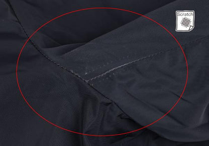 Papas Detachable Hood Long Down Coat Navy Size LL