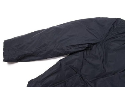 Papas Detachable Hood Long Down Coat Navy Size LL