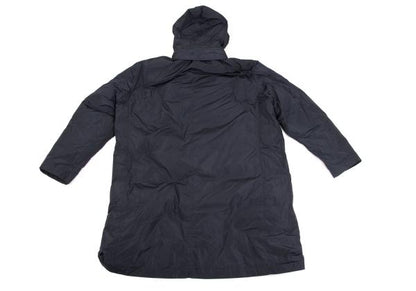 Papas Detachable Hood Long Down Coat Navy Size LL