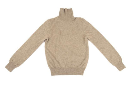 COMME des GARCONS Turtleneck Knit Sweater Beige Size M