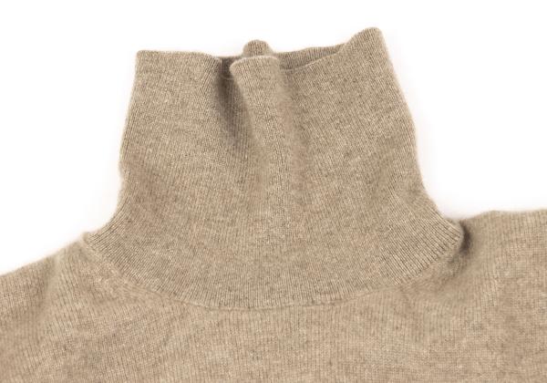 COMME des GARCONS Turtleneck Knit Sweater Beige Size M