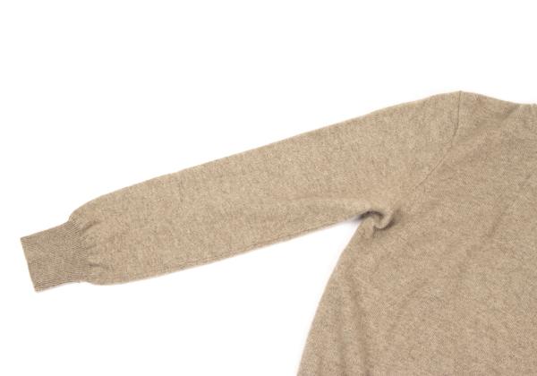 COMME des GARCONS Turtleneck Knit Sweater Beige Size M