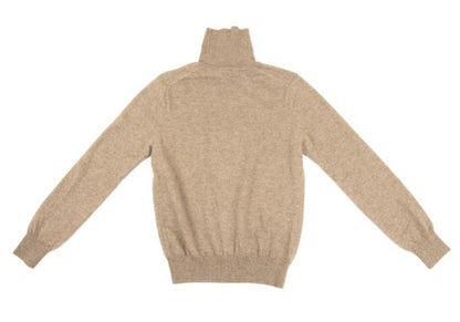 COMME des GARCONS Turtleneck Knit Sweater Beige Size M