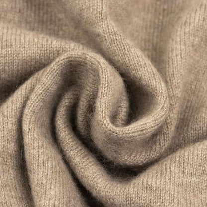 COMME des GARCONS Turtleneck Knit Sweater Beige Size M