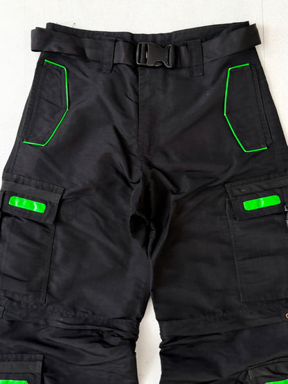 Flower of Life by Pleiadian Multi Pocket Cargo Pants Size M