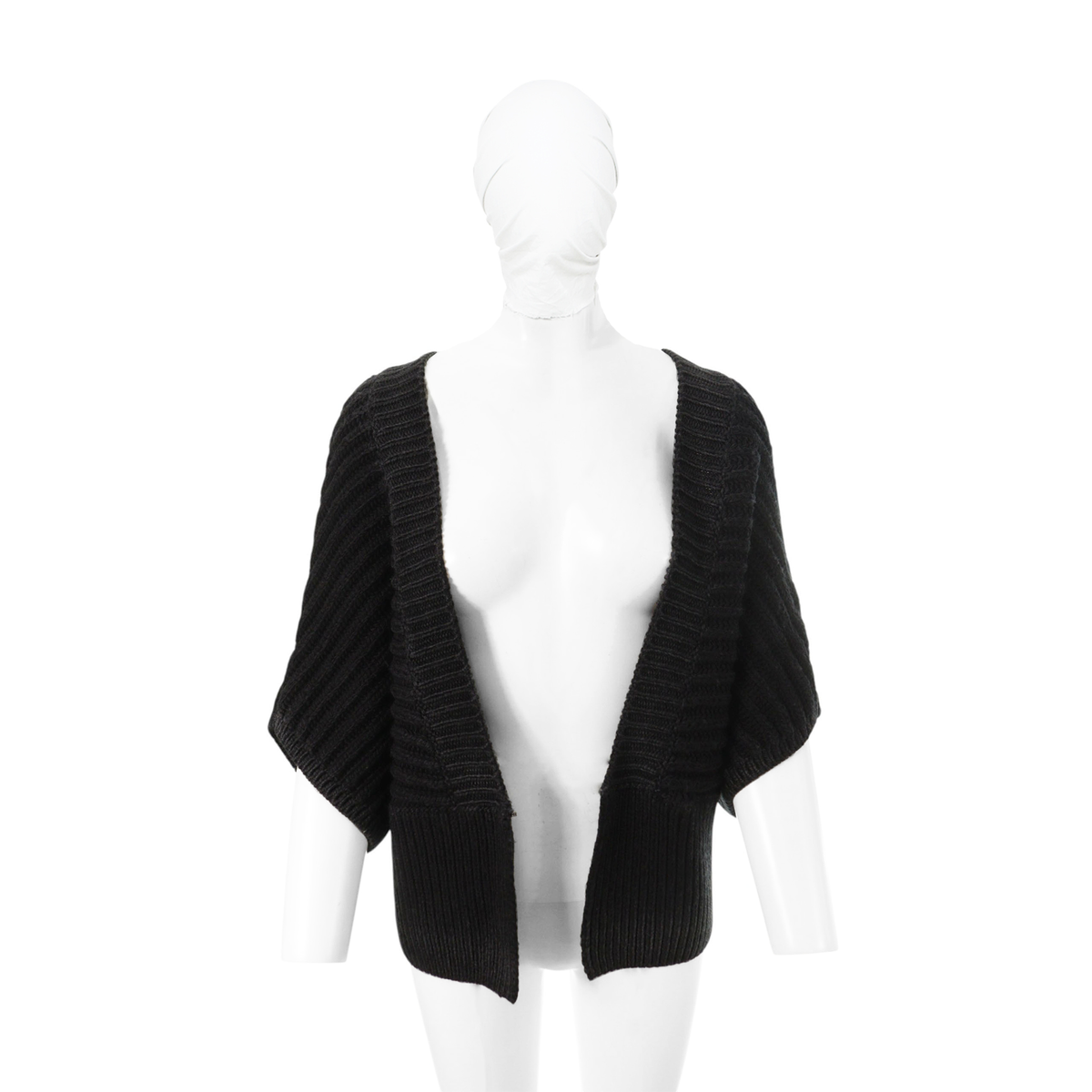 Maison Martin Margiela 2005 A/W Black Wool Sweater Size S