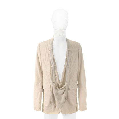 RAF SIMONS 2004SS Cotton Off-white Jacket Size 48