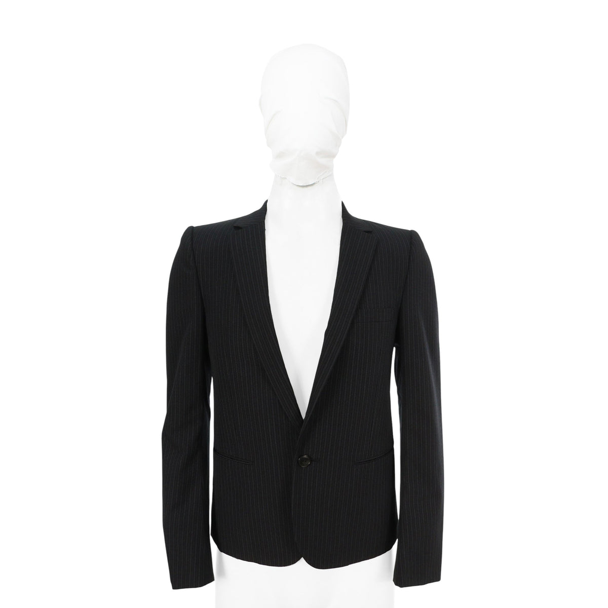 NUMBER (N)INE 2005 A/W Wool Silk Jacket Charcoal Gray Size 2