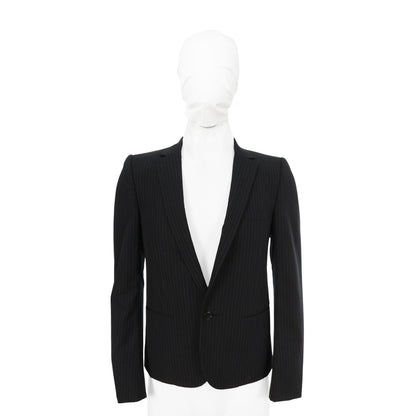 NUMBER (N)INE 2005 A/W Wool Silk Jacket Charcoal Gray Size 2