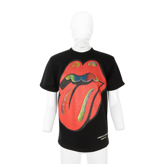 COMME des GARCONS 2006SS Acrylic T-Shirt Black Size M