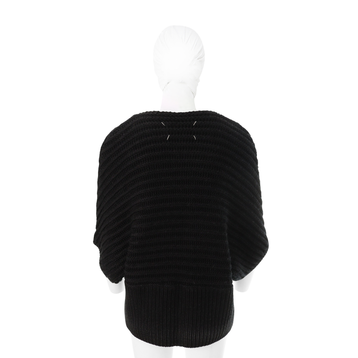 Maison Martin Margiela 2005 A/W Black Wool Sweater Size S