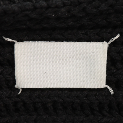 Maison Martin Margiela 2005 A/W Black Wool Sweater Size S