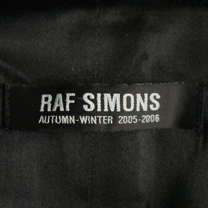Raf Simons 2005A/W Black Hoodie Size 48